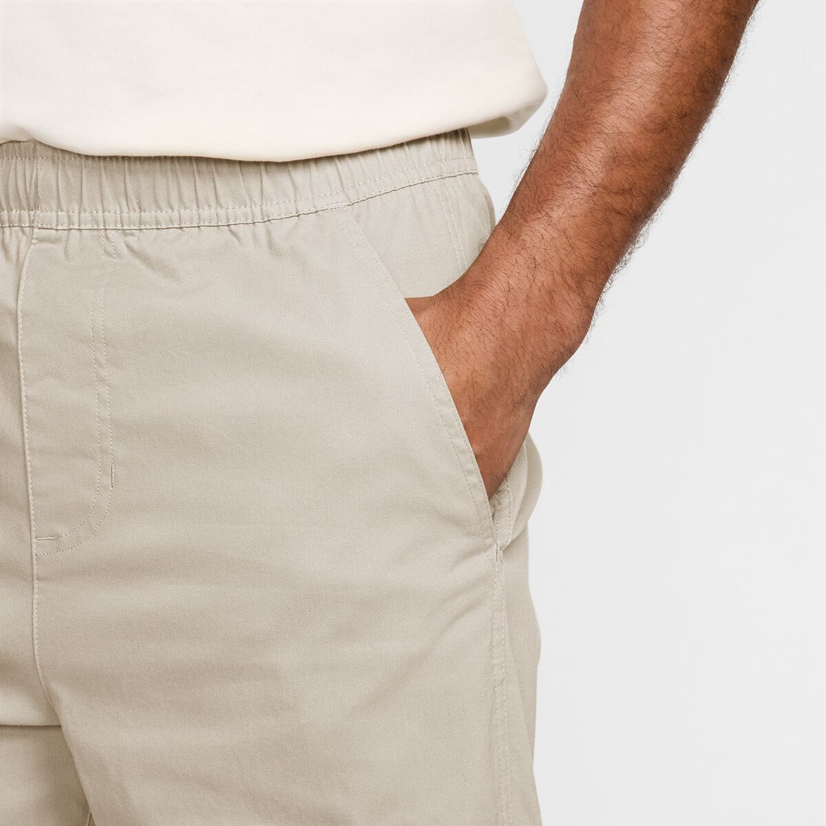 Calças de Homem Brooklyn Essentials Branco-3