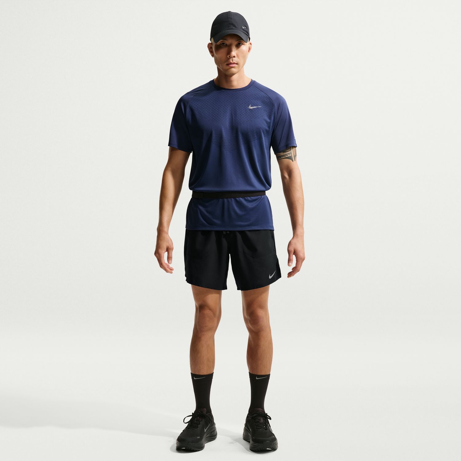 Calções de Homem DF Stride 7'' Bf Short Preto-3