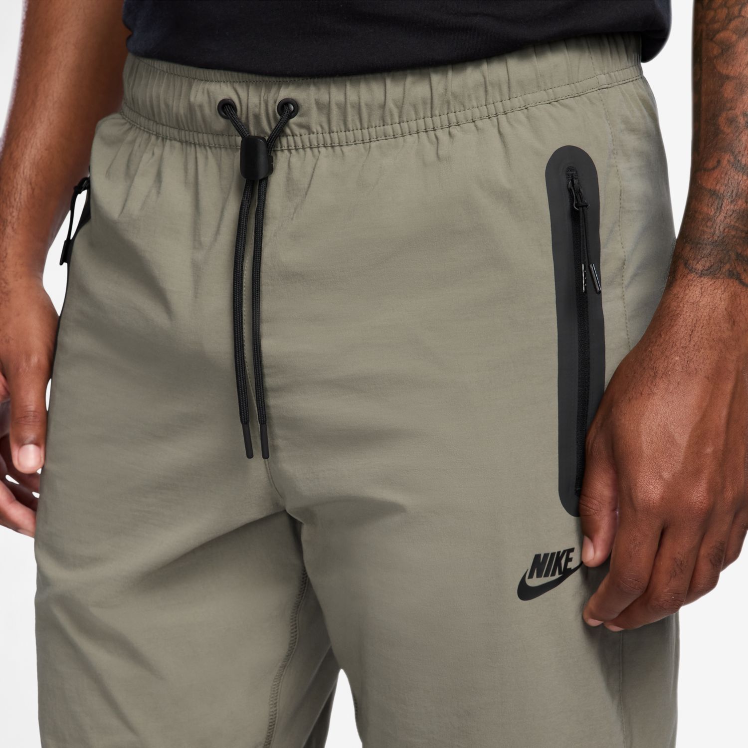 Calças de homem Tech Nike Verde-3