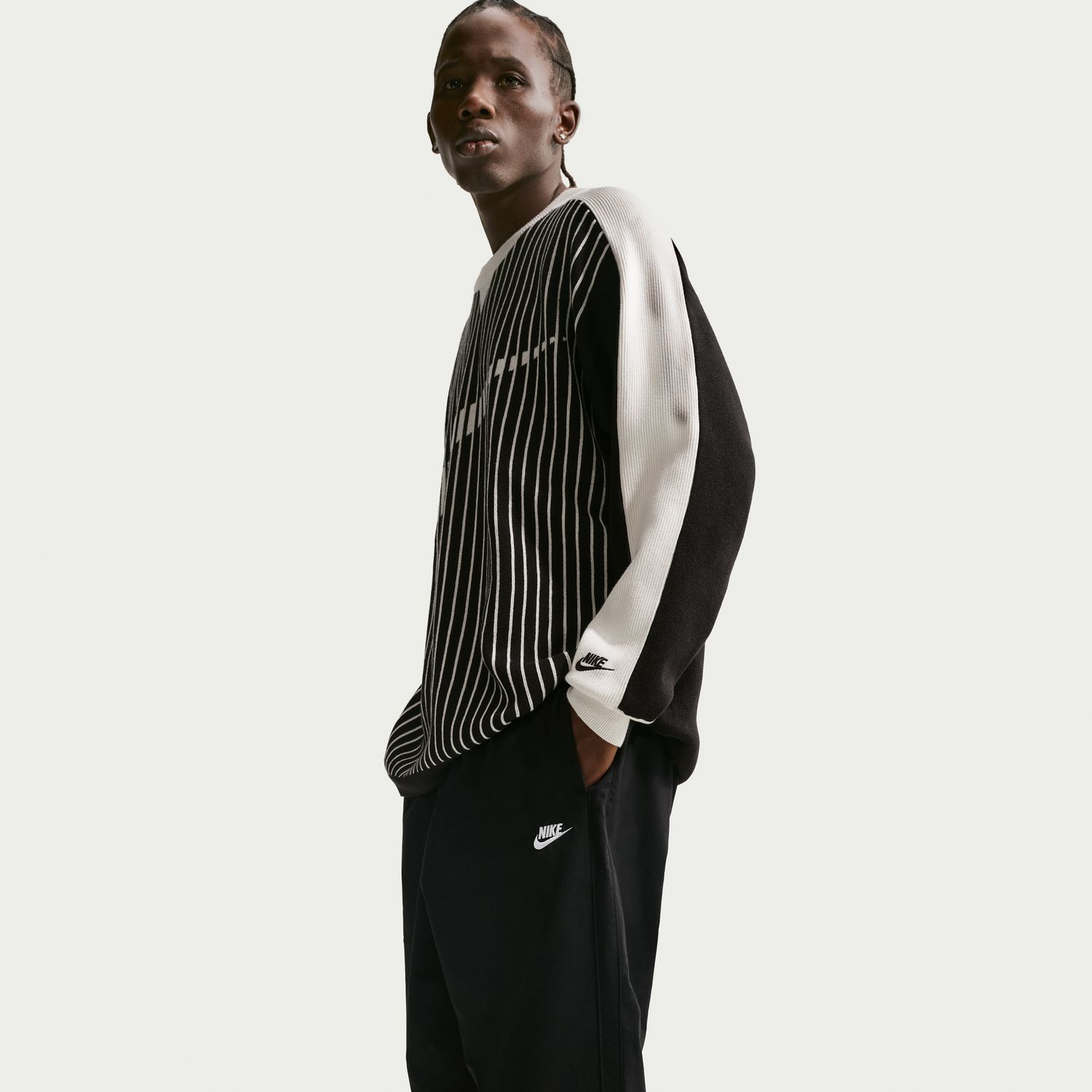 Calças de homem Sportswear Club Nike Preto-3