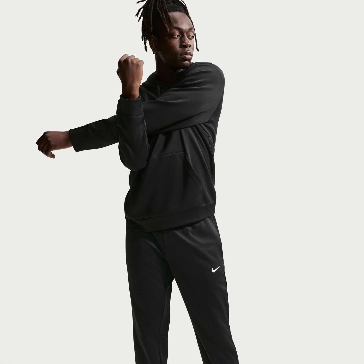 Calças de Homem M Nk DF Uv Flex Flc Jogger Preto-5