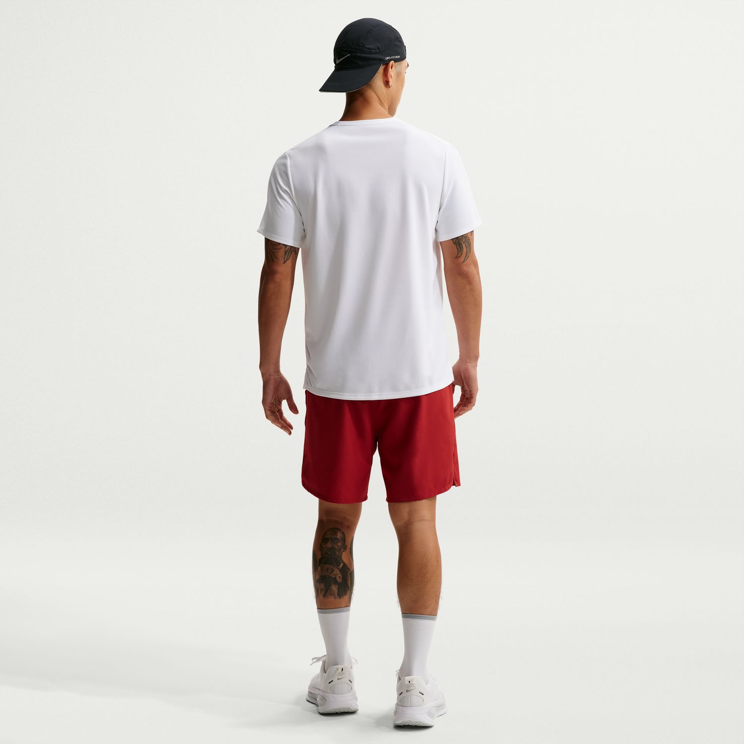 Calções de Homem DF Chllgr Rn Enrgy 7Bf Sh Vermelho-2
