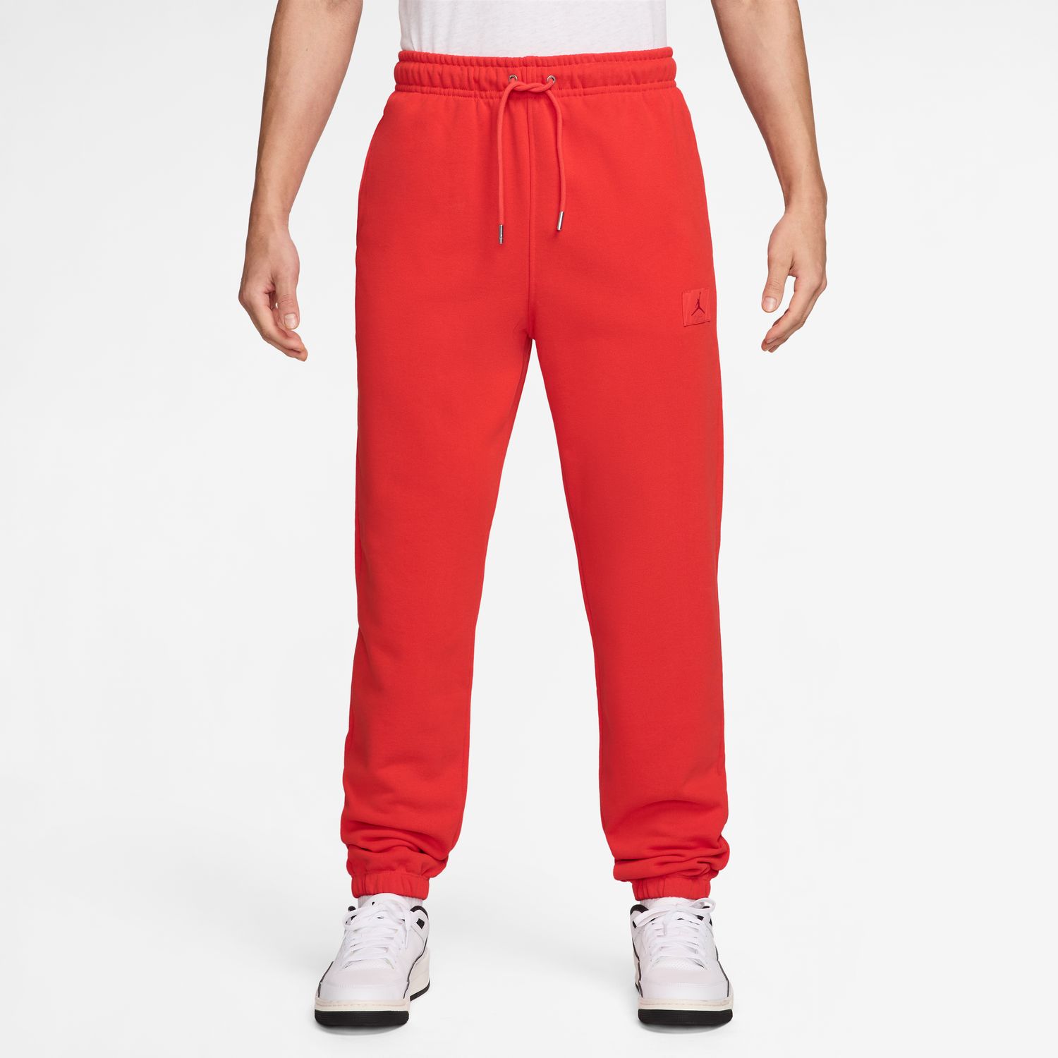 Calças de Homem Flight Fleece Jordan Vermelho-1