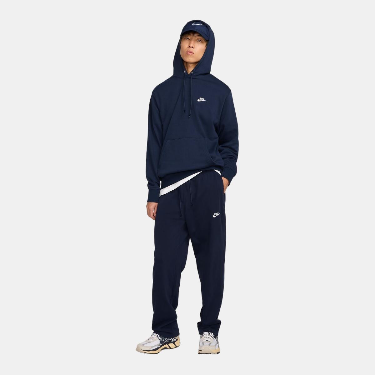 Calças Casual de Homem M NK Club Knit Oh Pant Azul-4
