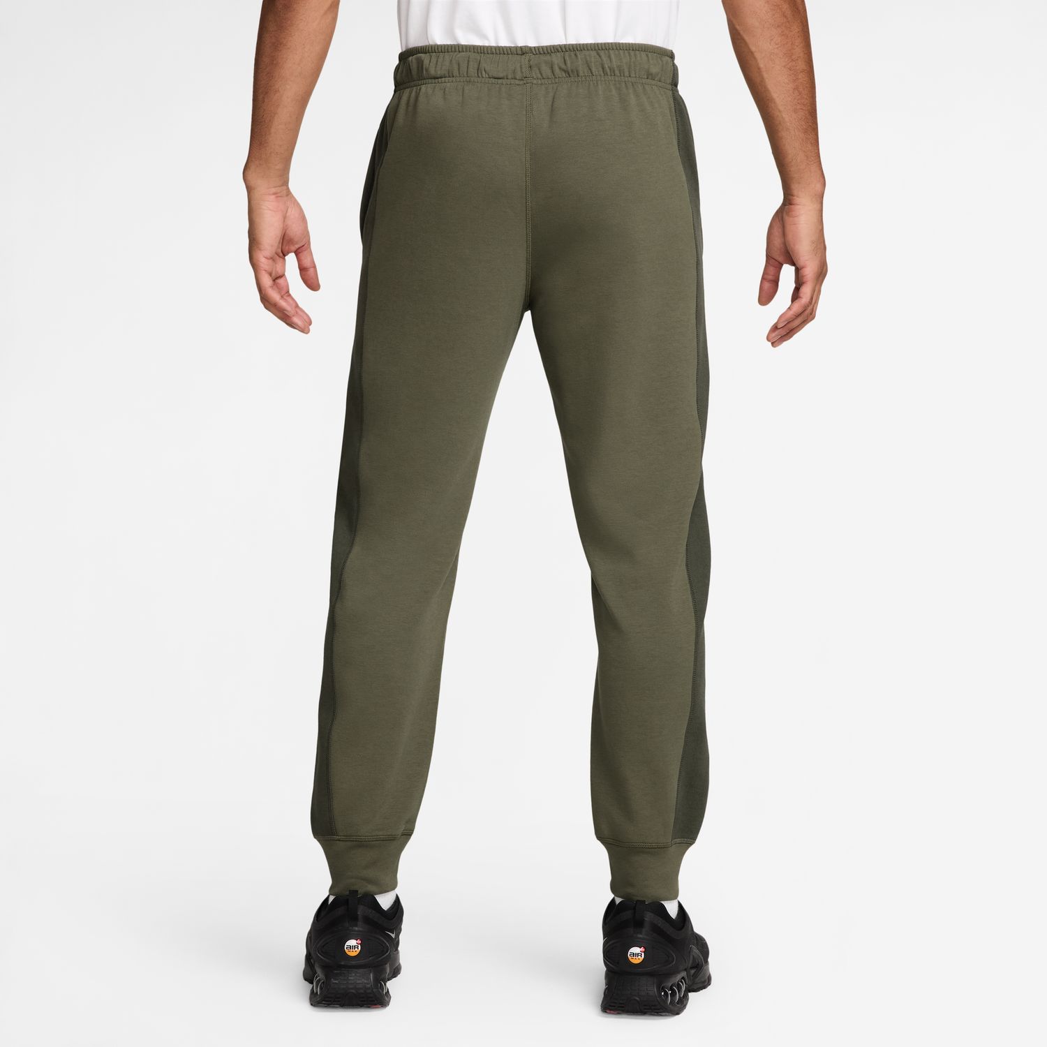 Calças de Homem M Nk Club Varsity Jogger Castanho-2