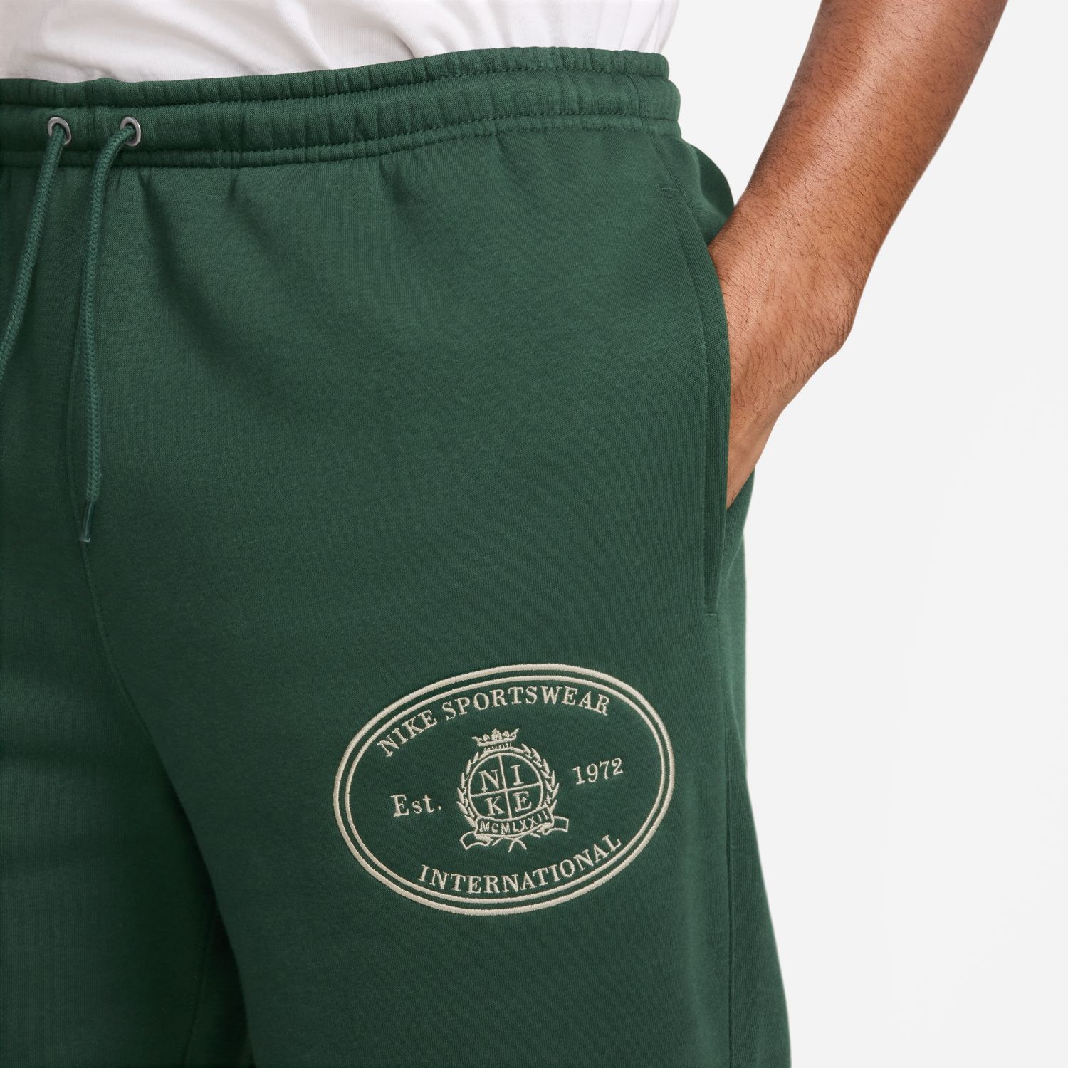 Pantalón de hombre M Nk Club Bb Oh Pant Ncc Nike - Verde Verde-3