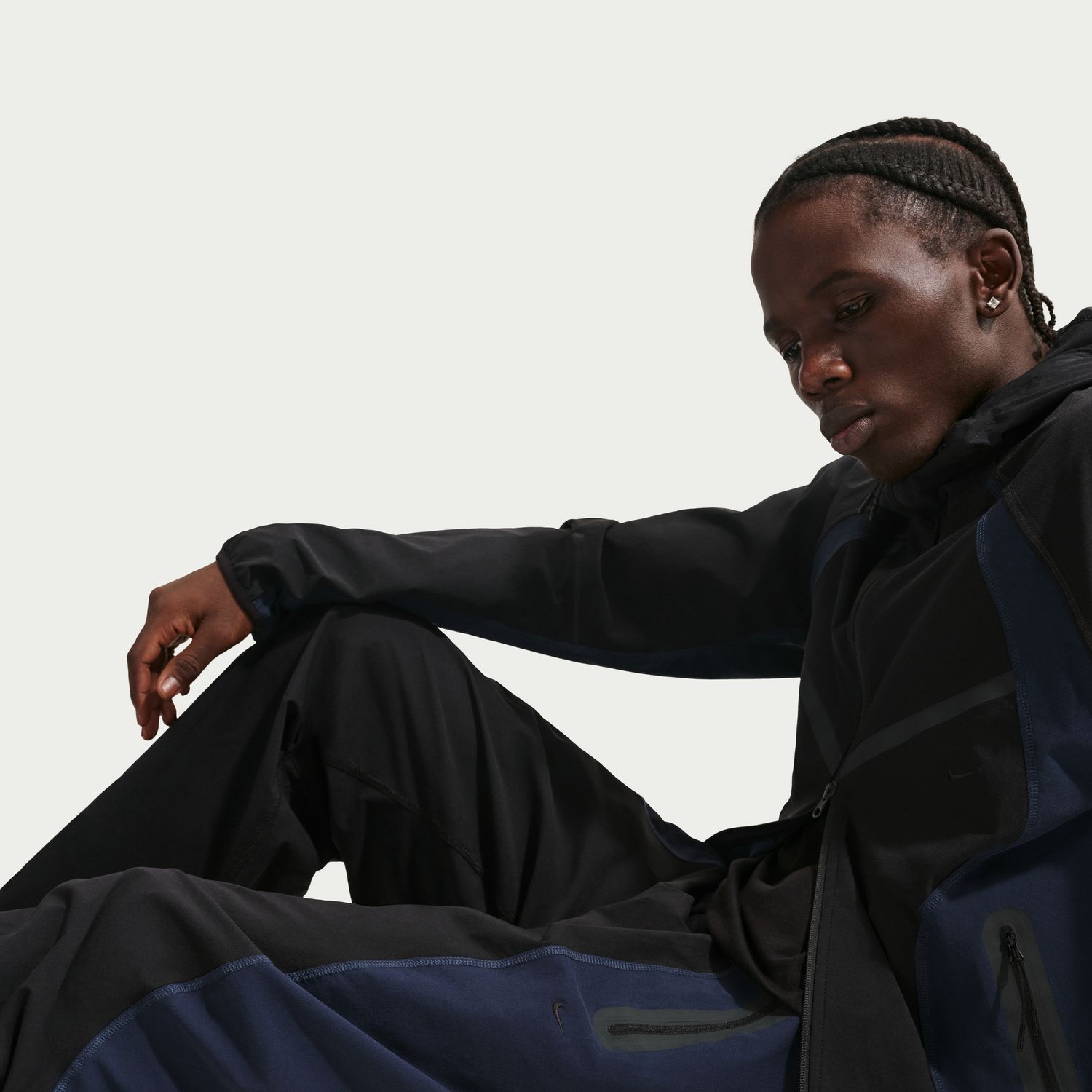 Calças de Homem M Nk Tch DF Wvn Pro Cb Pant Preto-5