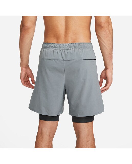 Calções 2in1 Dri-FIT Unlimited Cinzento-4