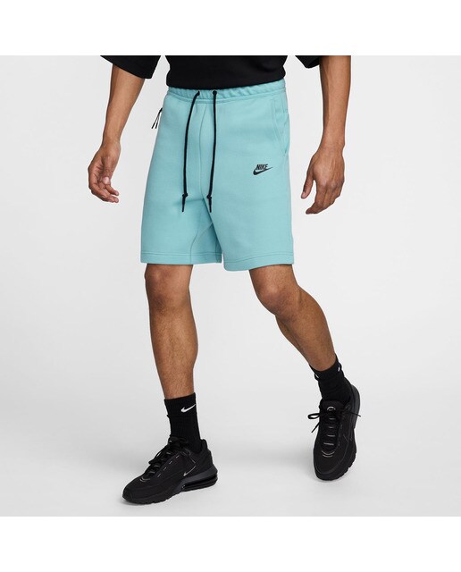 Calções de Homem Sportswear Tech Fleece Turquesa-1