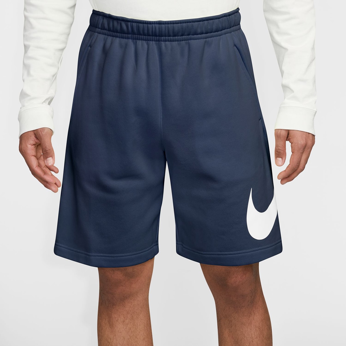 Calções de Homem Sportswear Club Azul-1