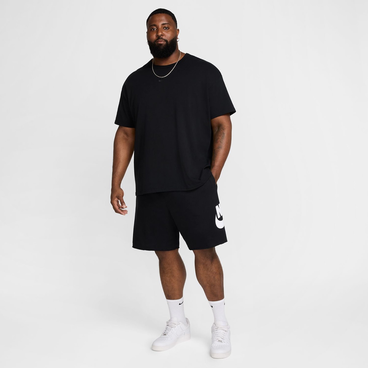 Calções de Homem Club Alumni Ft Short Preto-6