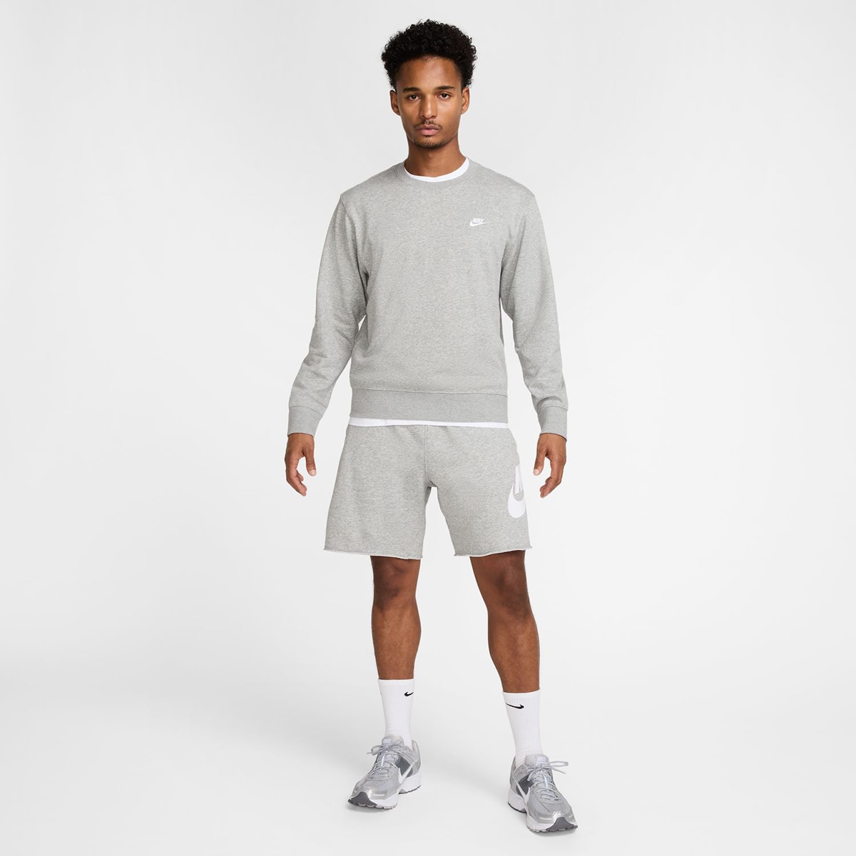 Calções de Homem M Nk Club Alumni Ft Short Cinzento-6