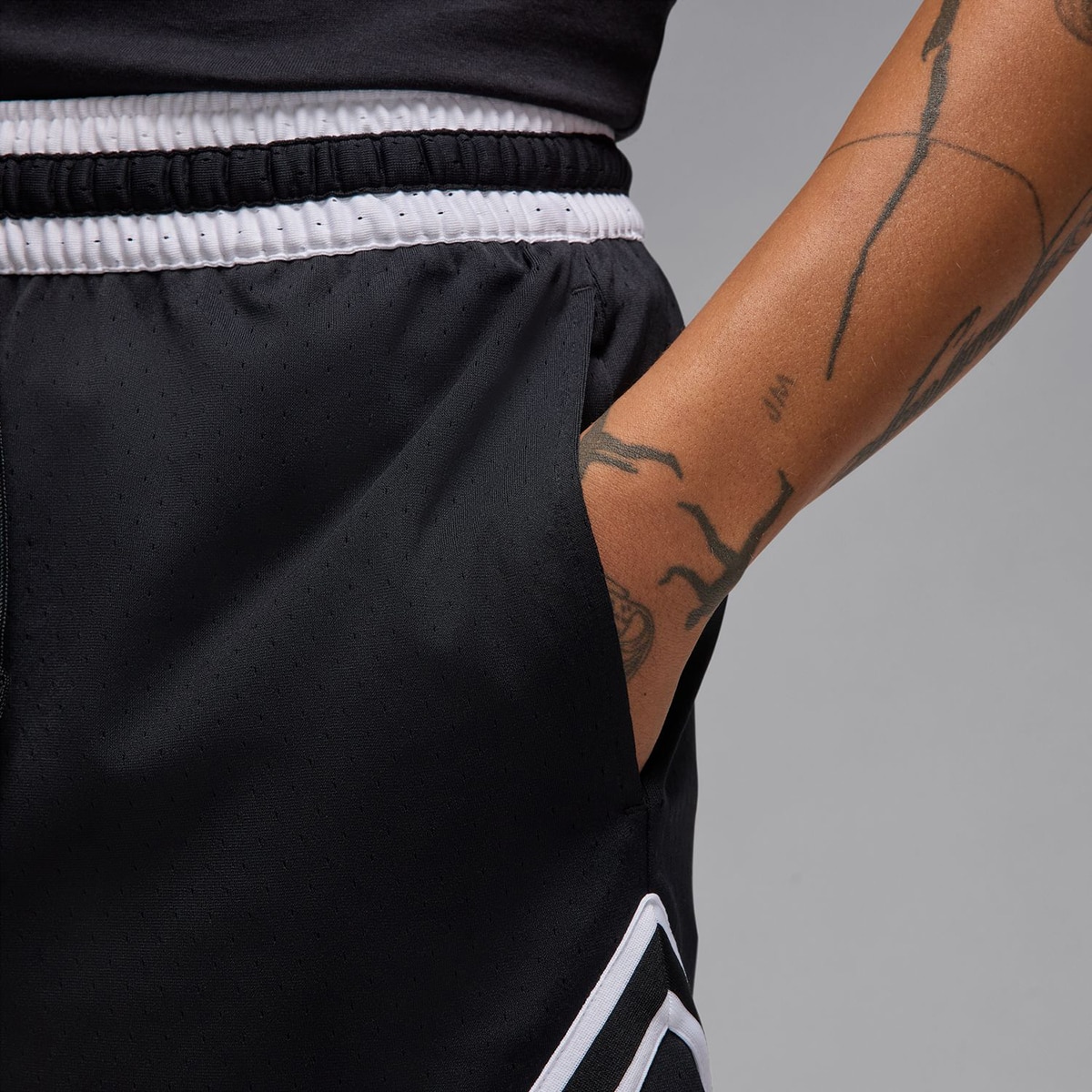 Calções de Homem Diamond Dri-FIT Preto-3