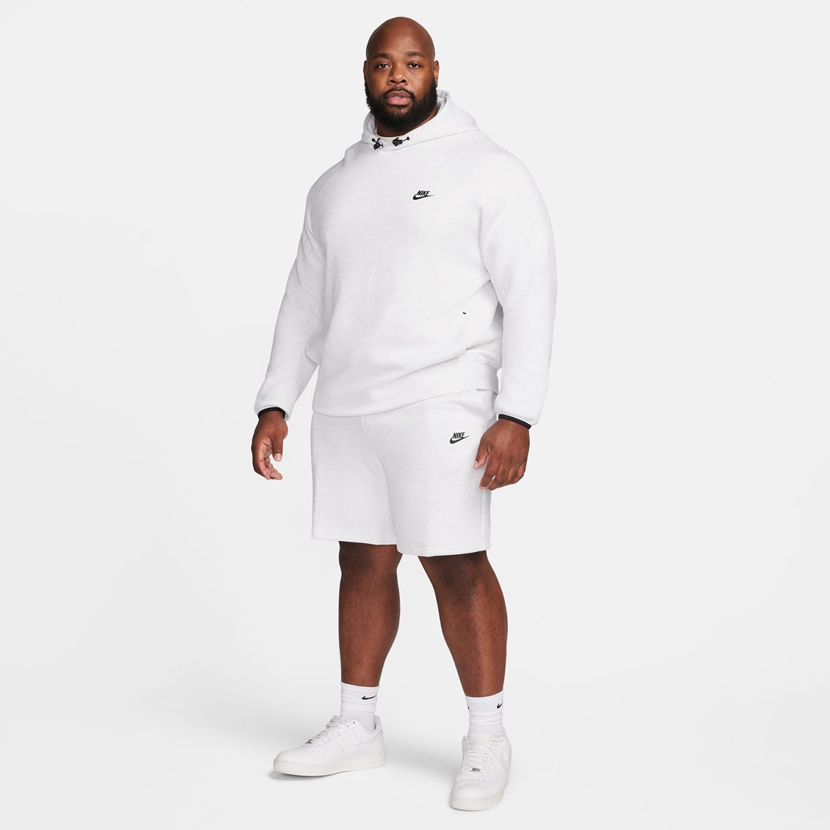 Calções de Homem Sportswear Tech Fleece Cinzento-7