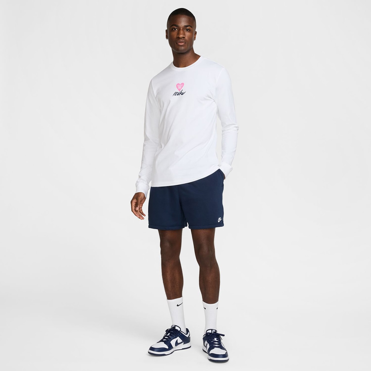 Calções de homem Club Nike Azul-7