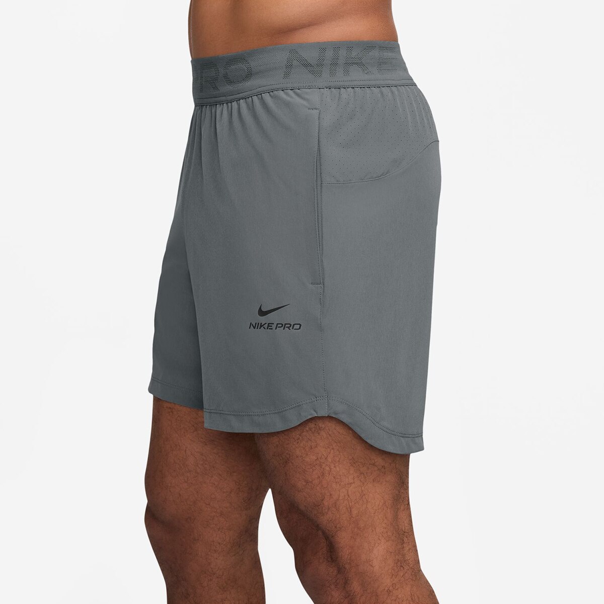 Calções de Homem DF Primary NanoKnit. 7'' Short Cinzento-3