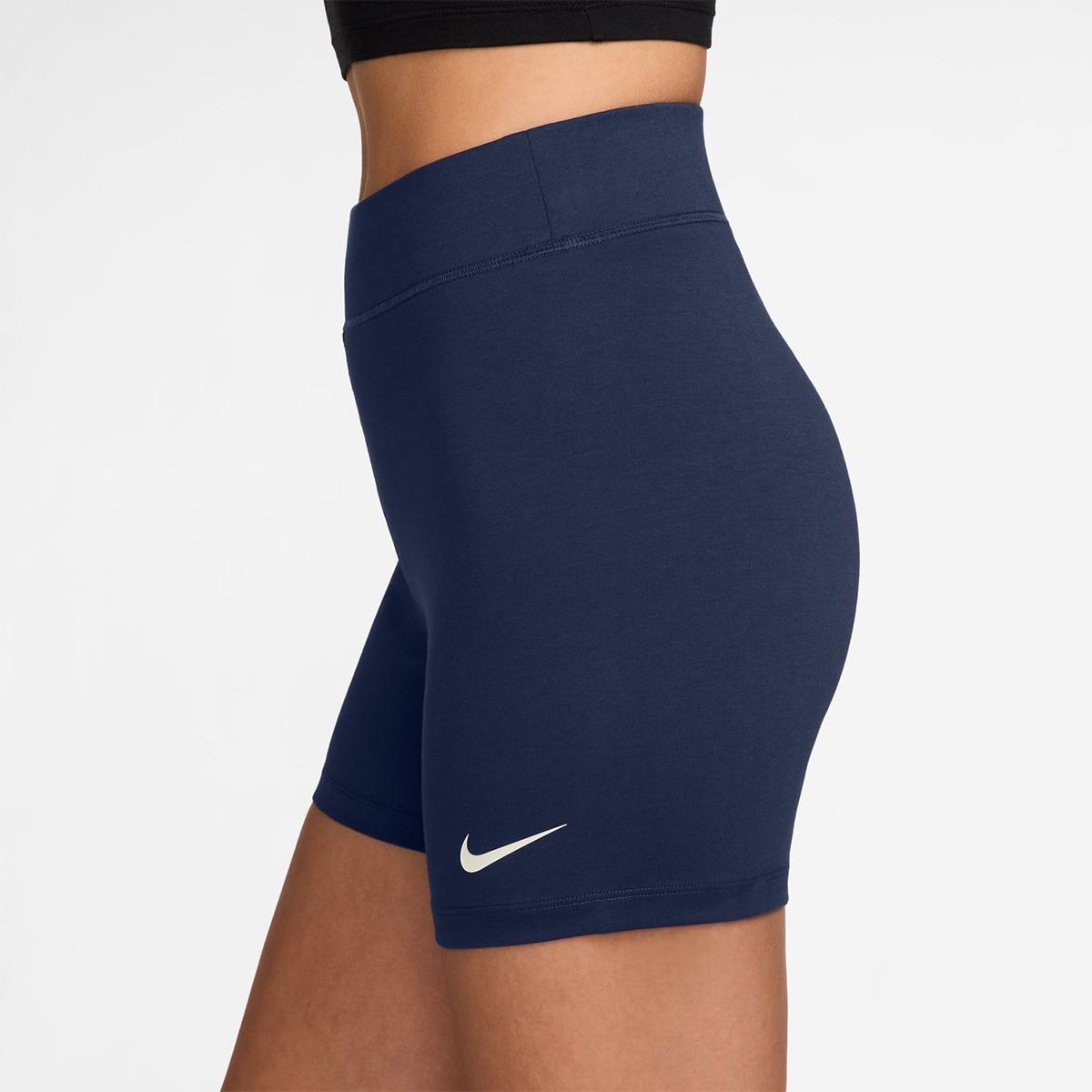 Leggings Tipo Calções de Mulher Sportswear Classic Azul-marinho-3