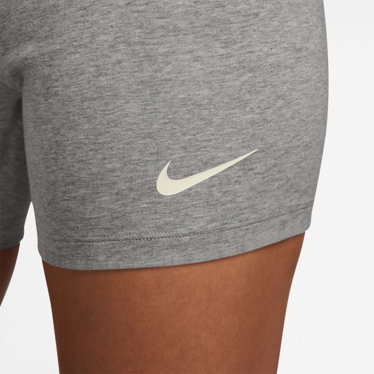 Leggings Tipo Calções de Mulher Sportswear Classic Cinzento-4