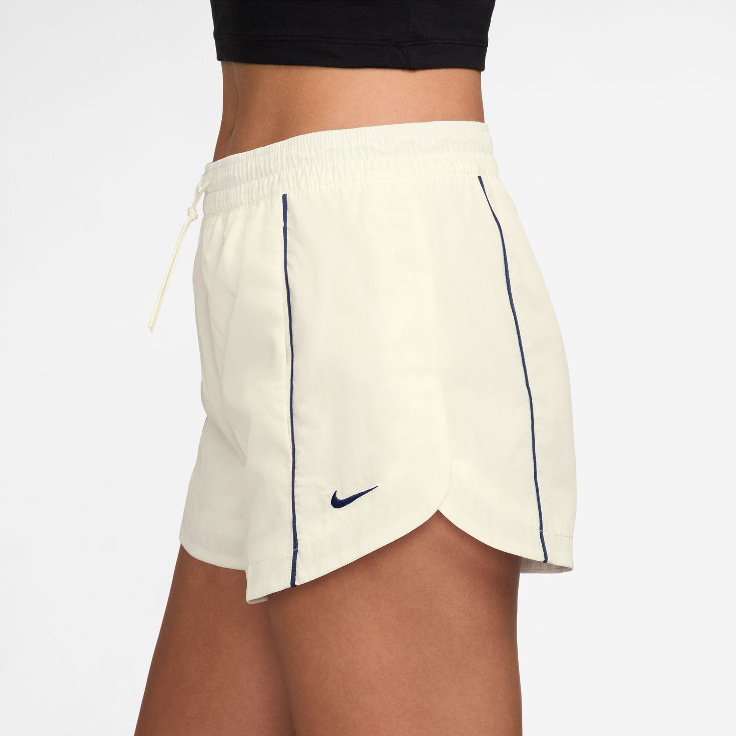 Calções de Mulher Windrunner Branco-3
