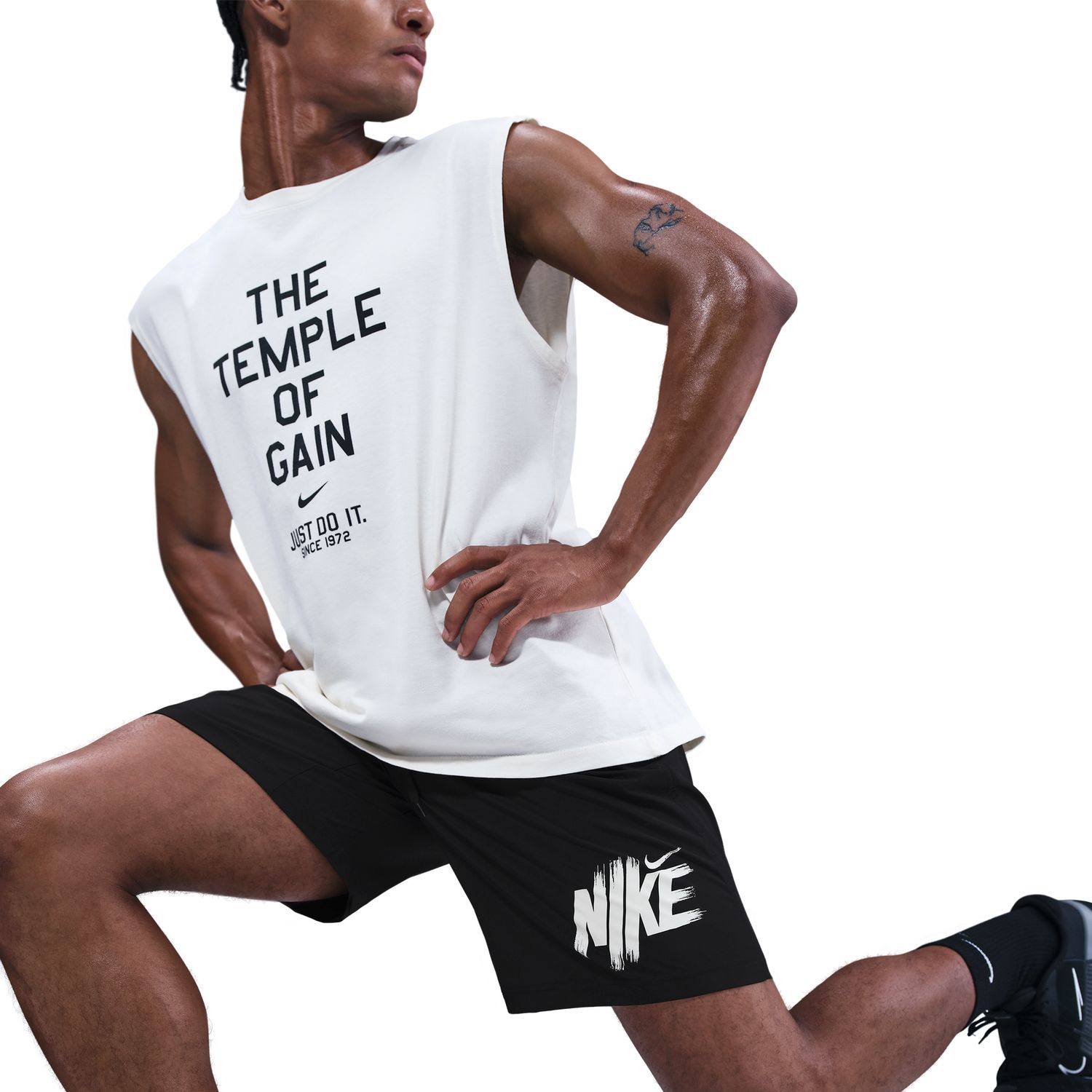 Calções de Homem Dri-FIT Form 9'' Preto-4