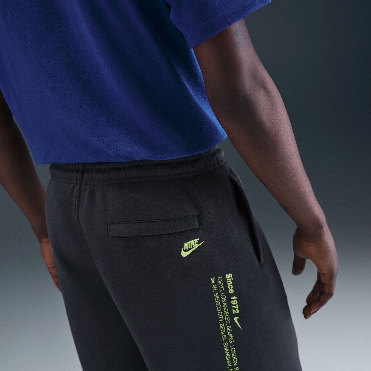 Calções de Homem Club Flow Bb Short Swsh Cinzento-4