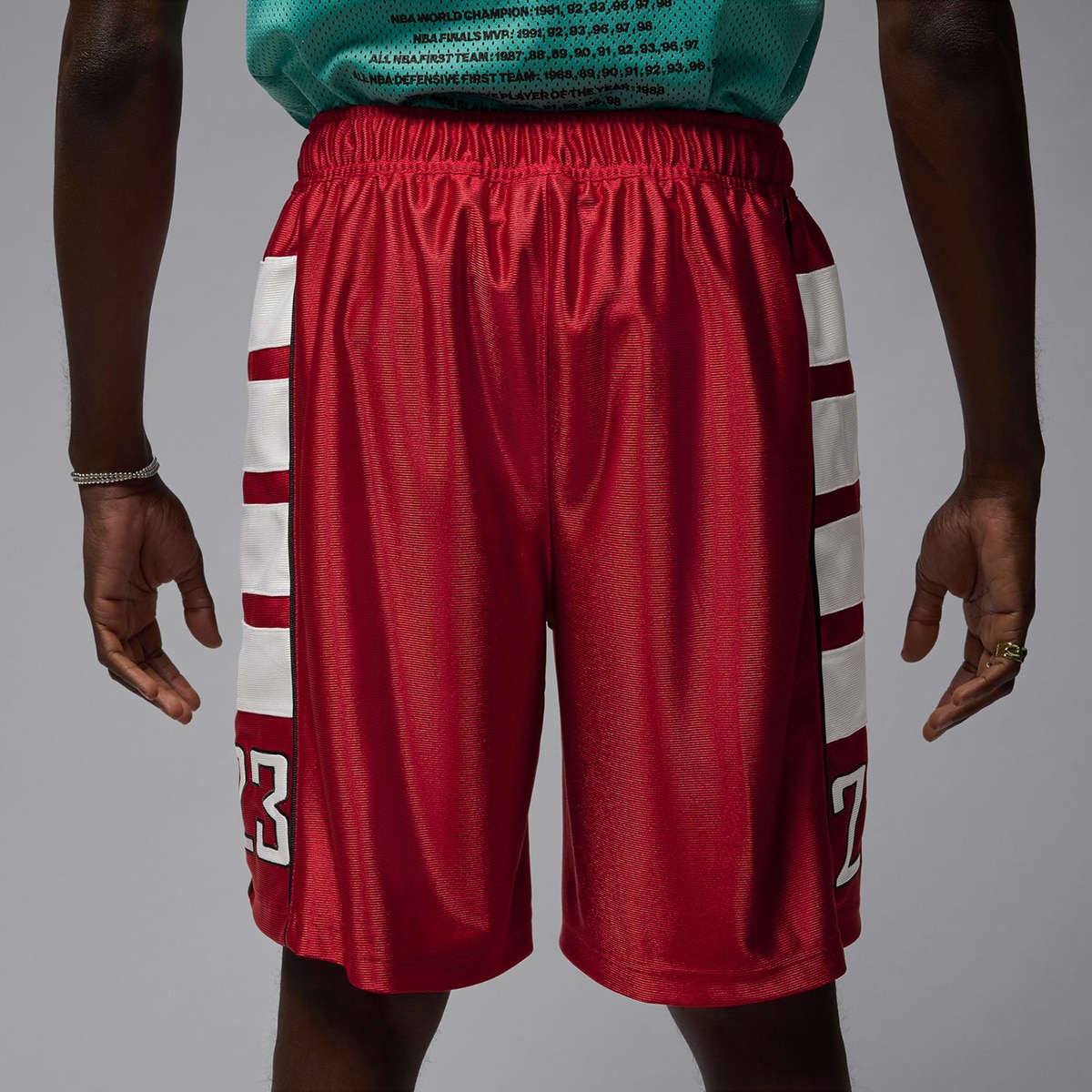 Calções de Homem Essentials Vermelho-3