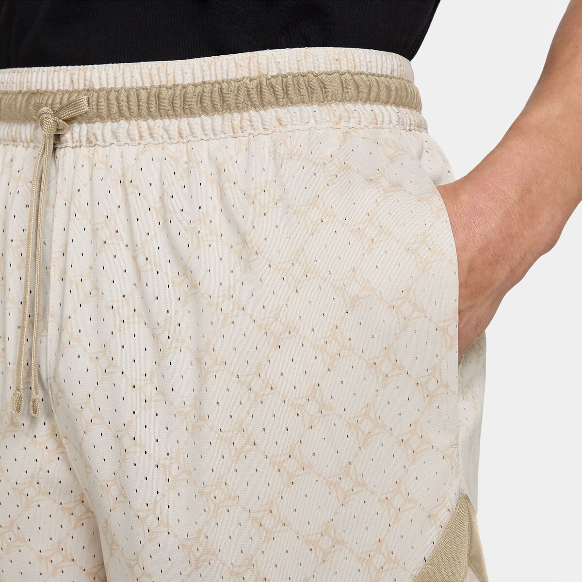 Calções Desportivos de Homem Branco-4