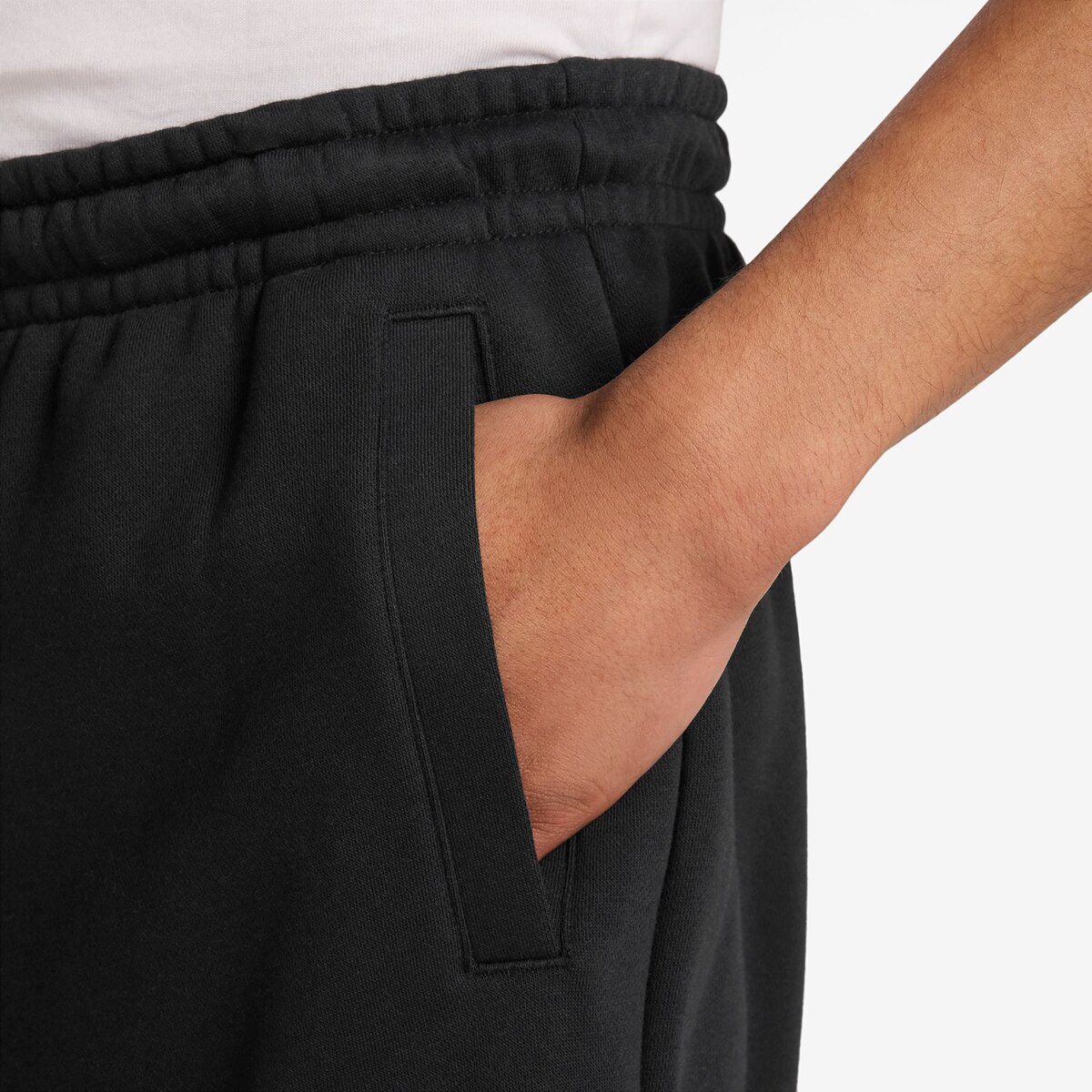 Calções de Homem Brooklyn Fleece Preto-4