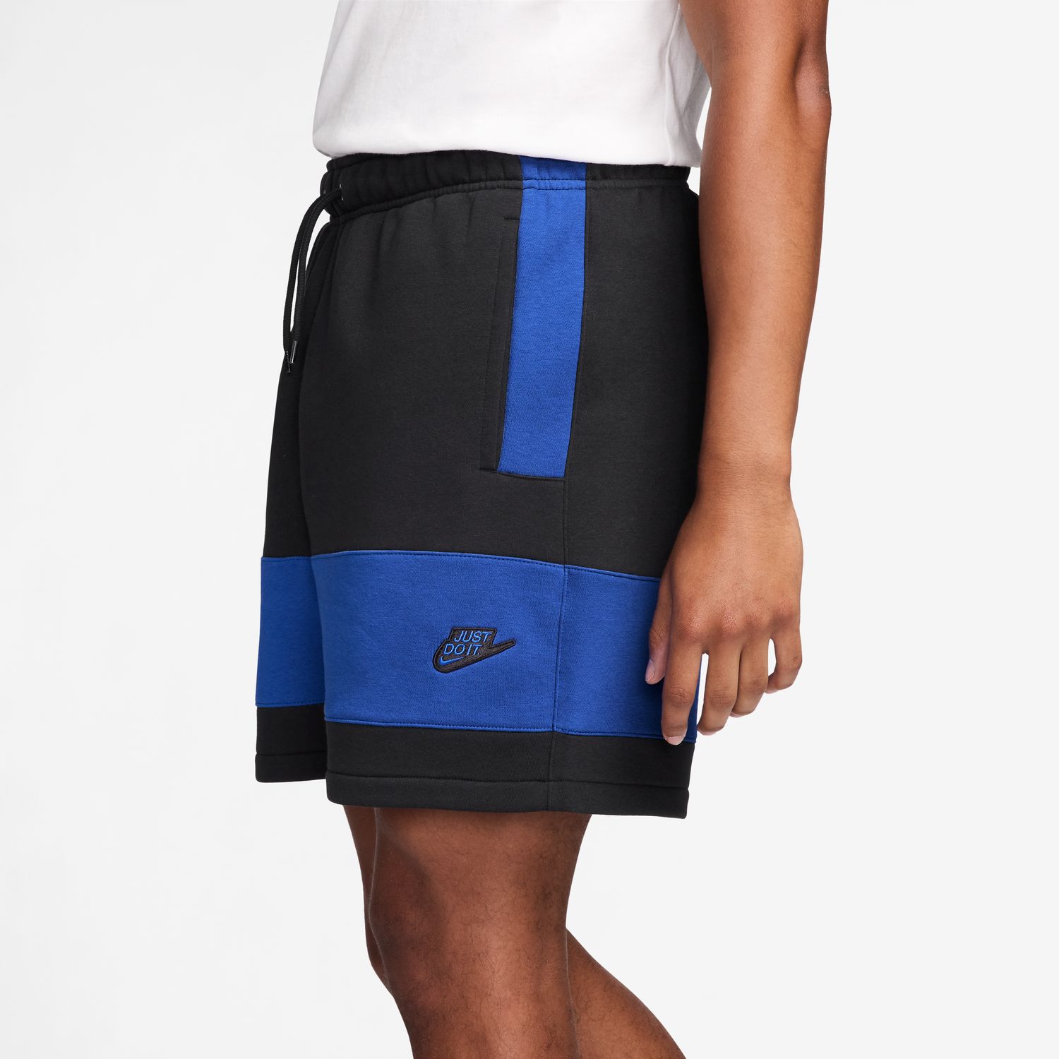 Calções de Homem Sportswear Club Preto / Azul-3