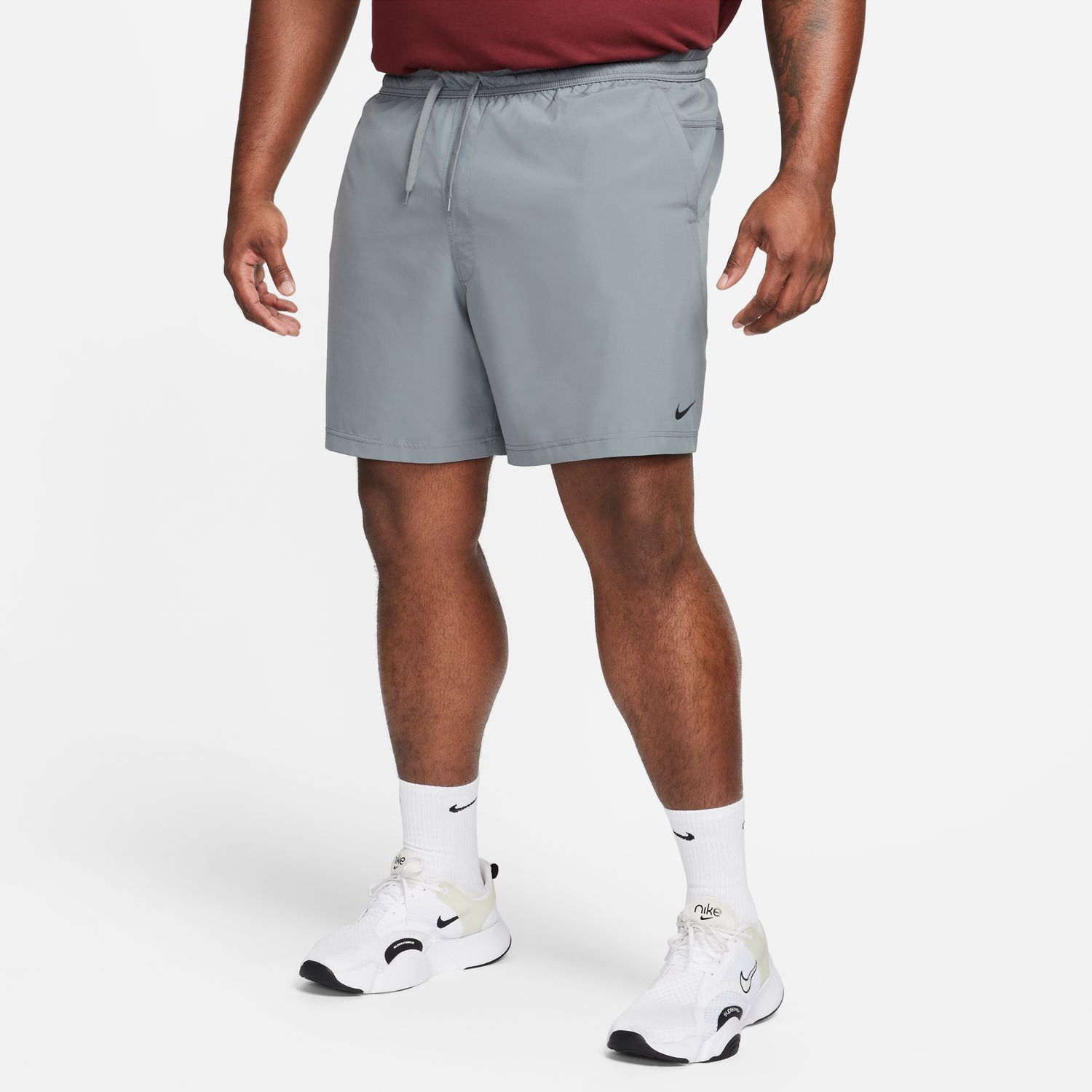 Calções de Homem DF Form 7'' Short Cinzento-8