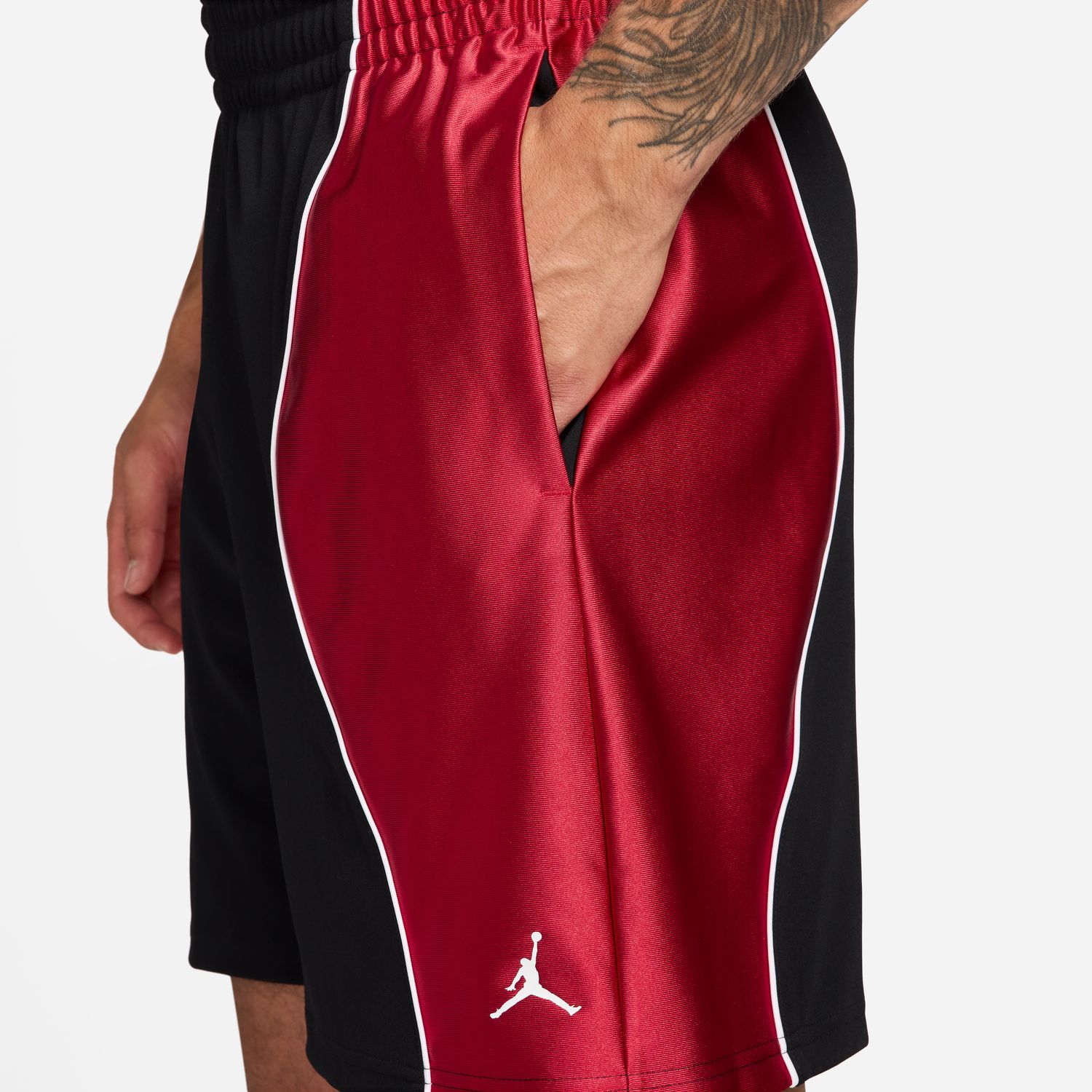 Calções Desportivos de Homem Preto-4