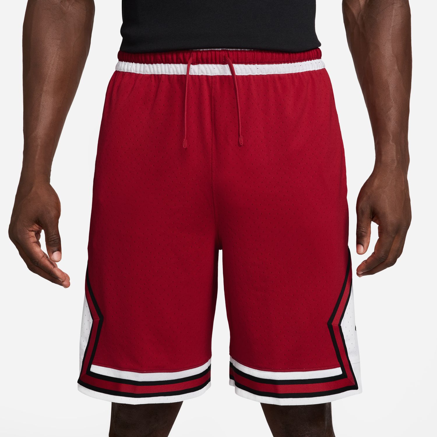 Calções de Homem Diamond 9'' Vermelho-1