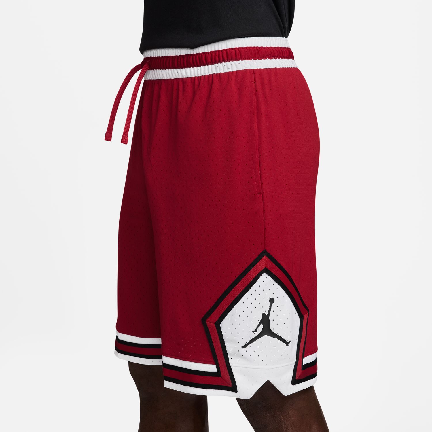 Calções de Homem Diamond 9'' Vermelho-3
