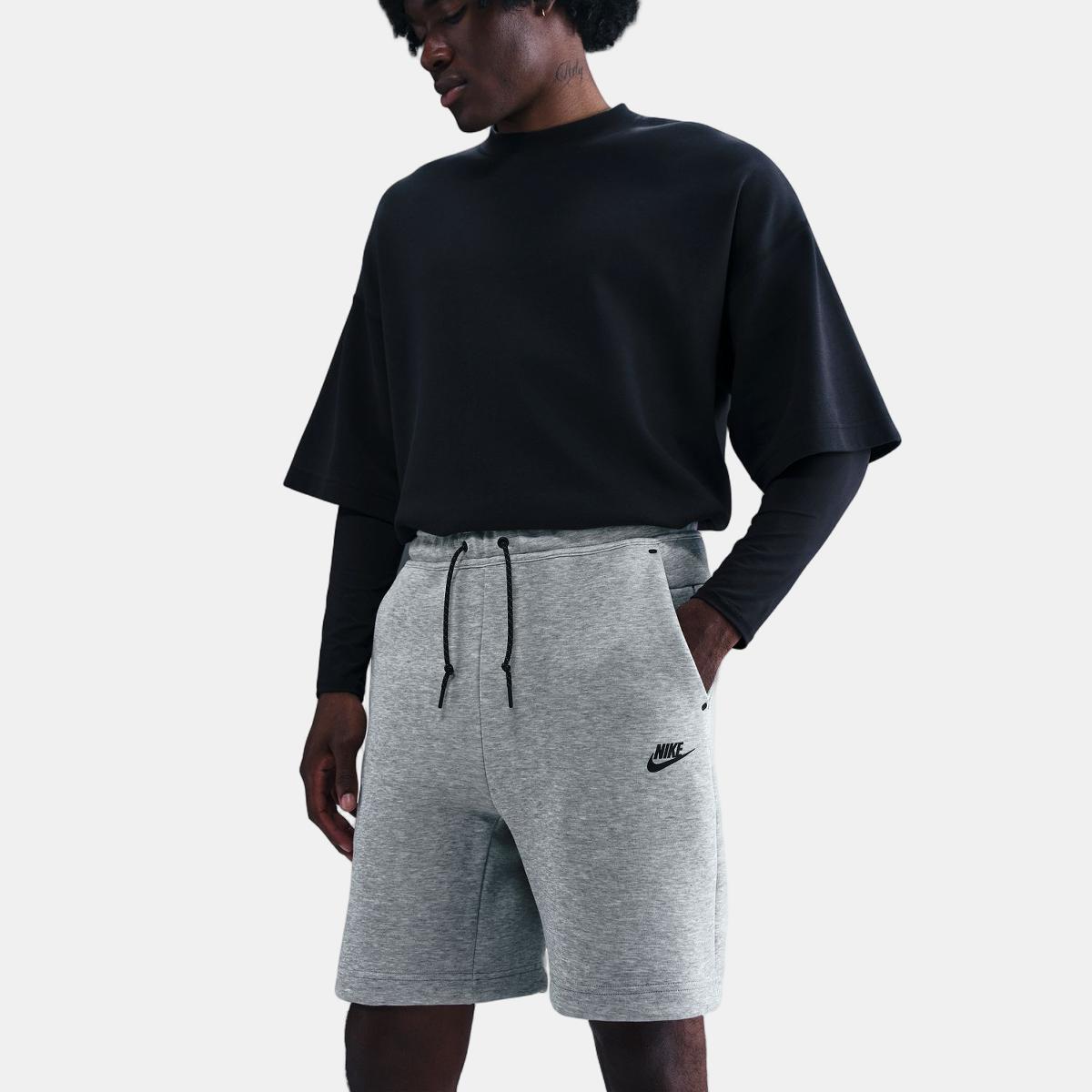 Calções de Homem Tech Short Cinzento-1