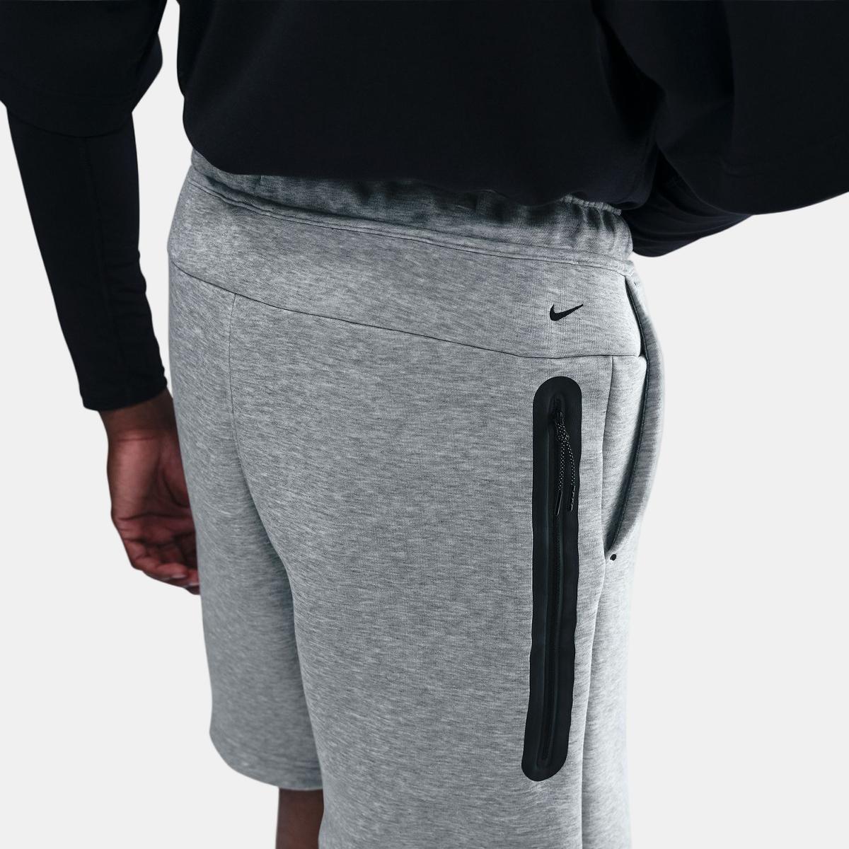 Calções de Homem Tech Short Cinzento-4