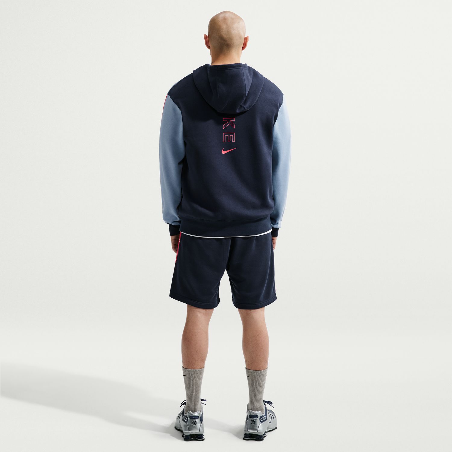 Calções de Homem Sportswear Short Azul-5