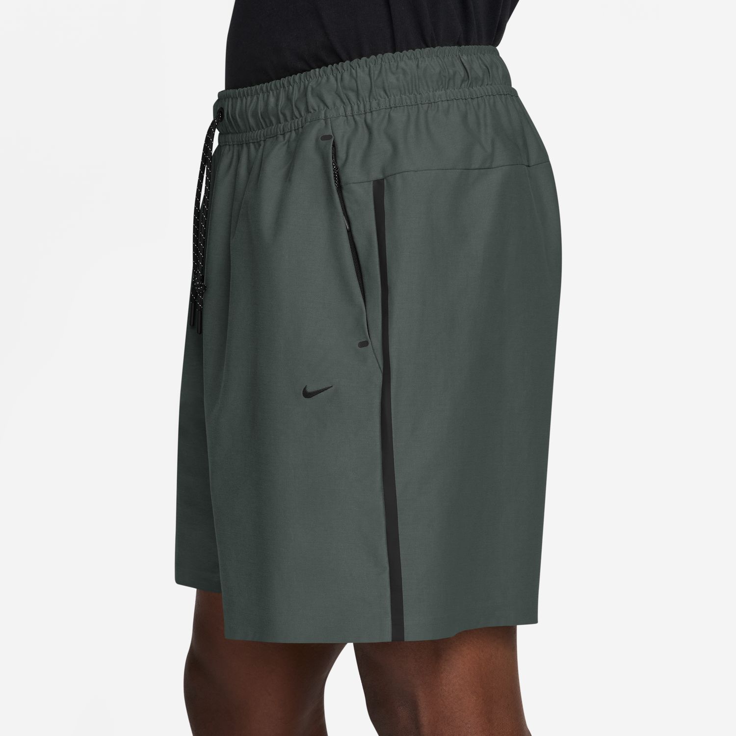 Calções de Homem M Nk Tech Shori Knit Short Verde-3
