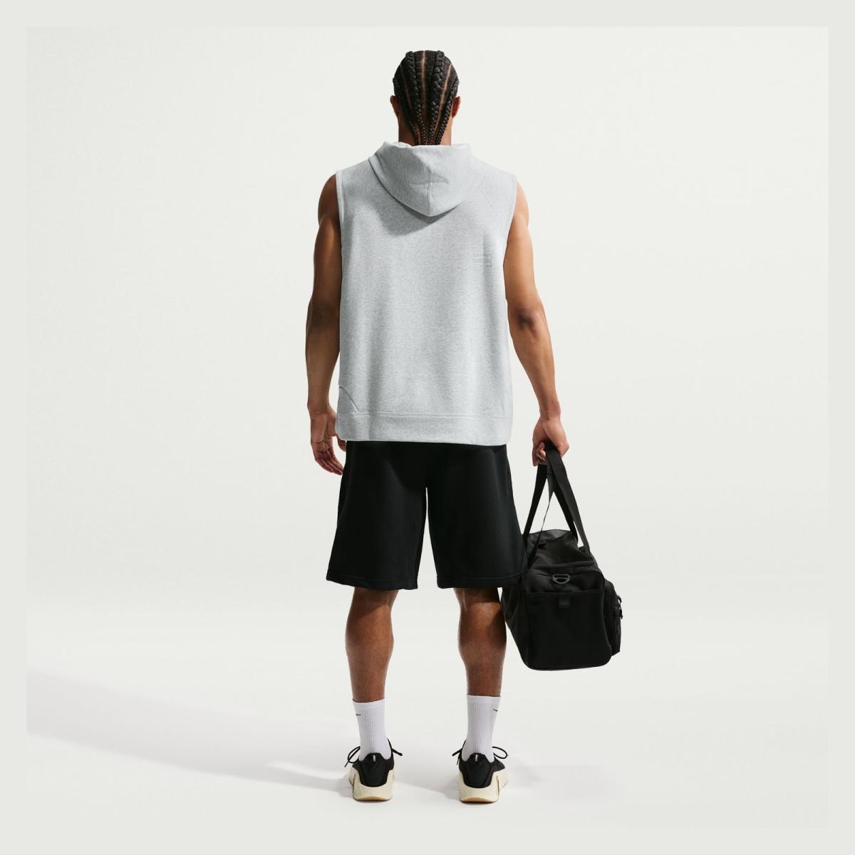 Pantalón corto de hombre M DF NAC Fleece Nike - Negro Negro-3