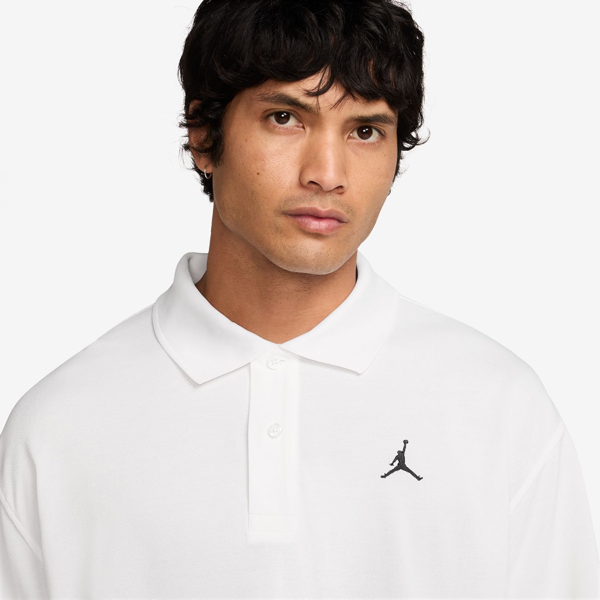 Polo de Homem Brooklyn Branco-3
