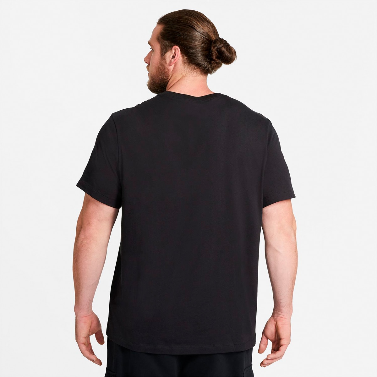 T-shirt Casual de Homem Sportswear Club Men's Preto-10