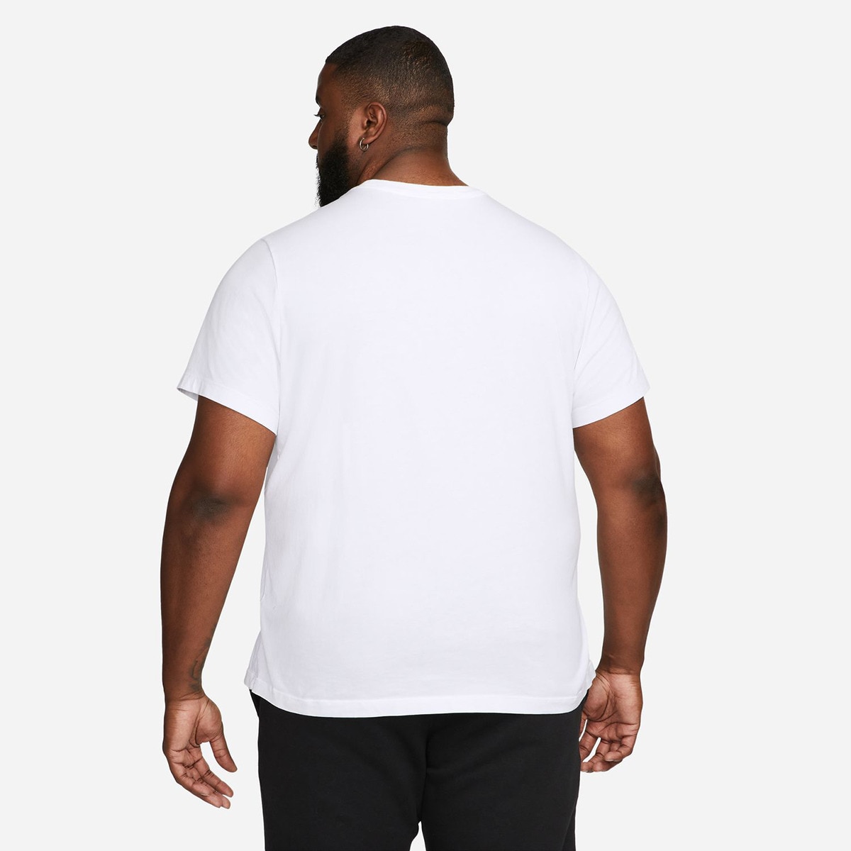 T-shirt Casual de Homem Sportswear Club Men's Branco-6
