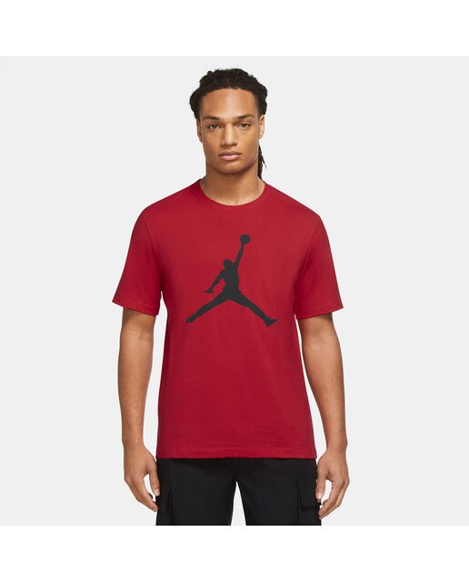 T-shirt de homem Jordan Jumpman Nike Vermelho / Preto-1