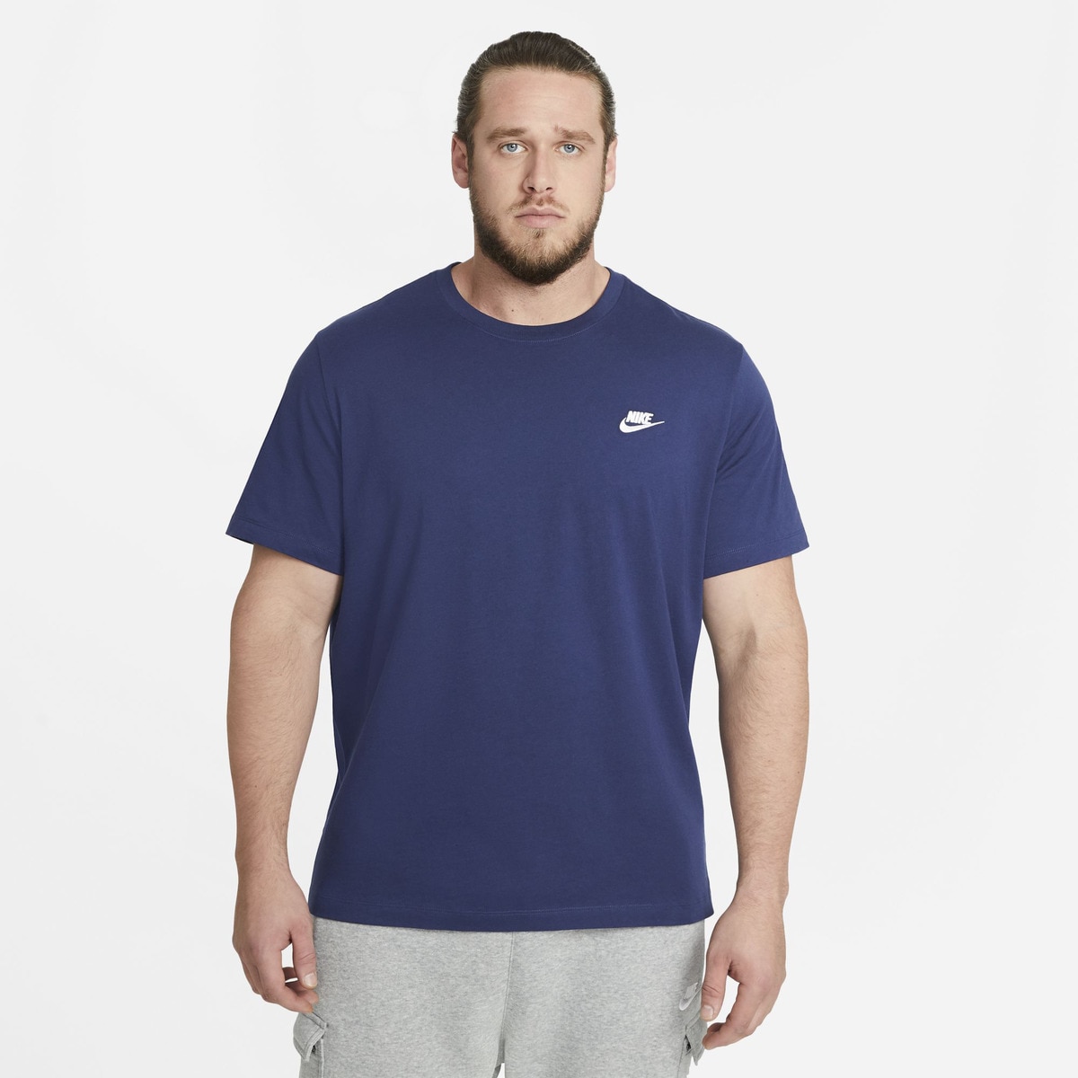 T-shirt de Homem Sportswear Club Tee Azul-3