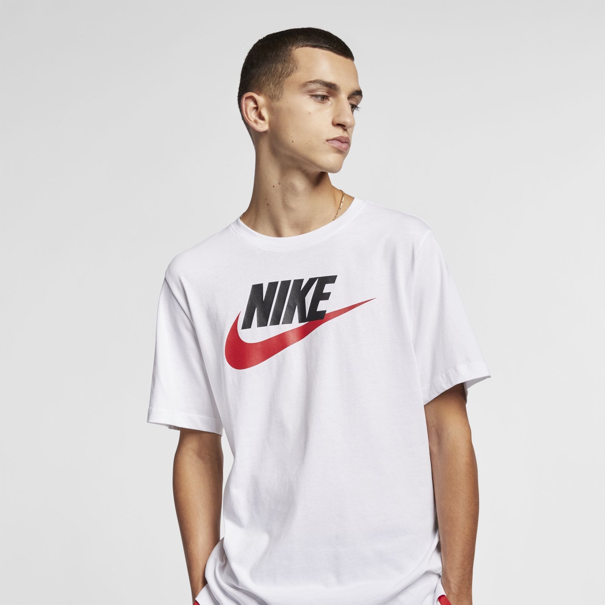 T-shirt de Homem Sportswear Icon Futura Branco-3