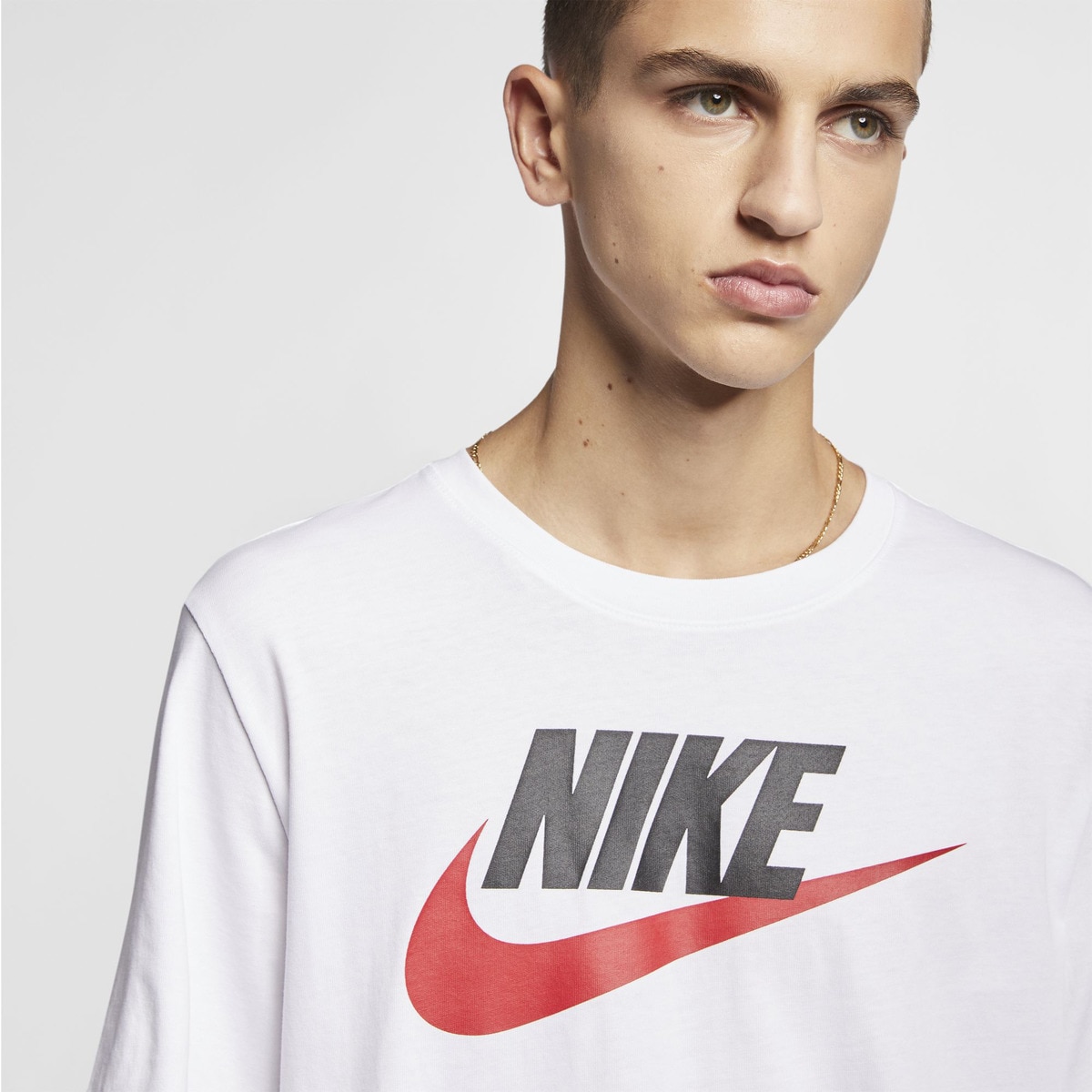 T-shirt de Homem Sportswear Icon Futura Branco-4