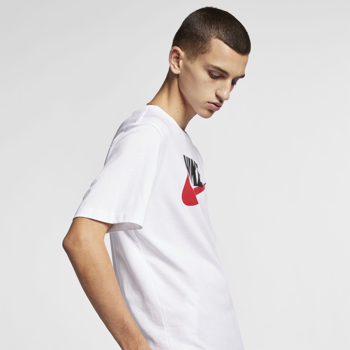 T-shirt de Homem Sportswear Icon Futura Branco-5