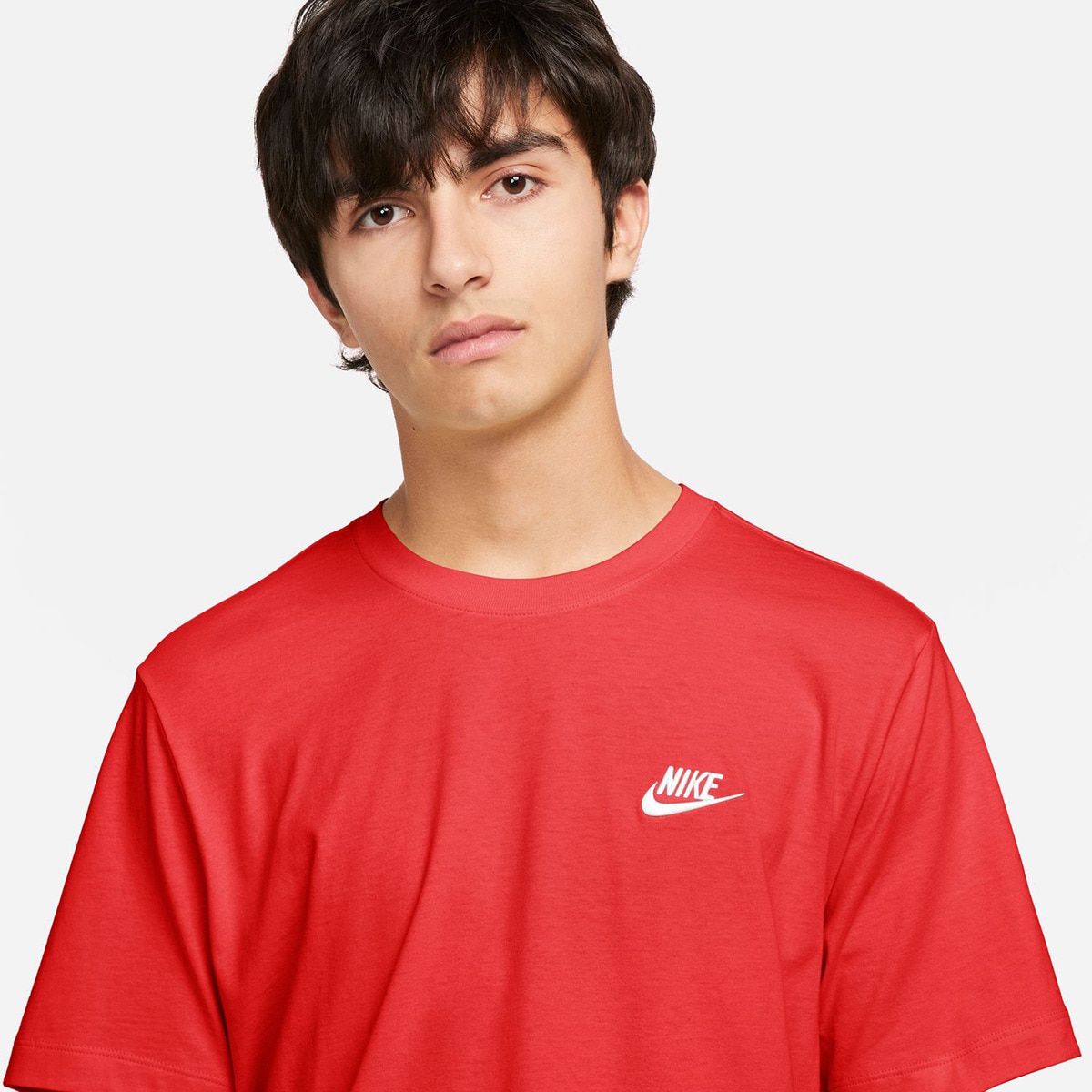 T-shirt de Homem M Nsw Club Tee Vermelho-4