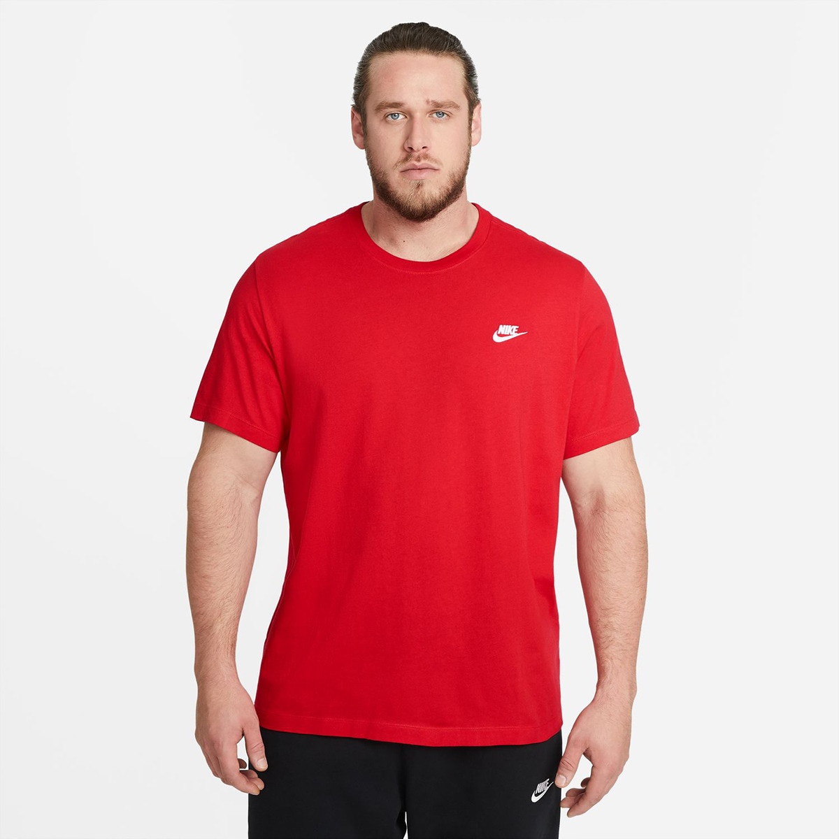 T-shirt de Homem M Nsw Club Tee Vermelho-5