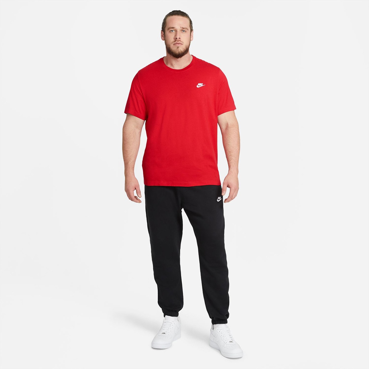 T-shirt de Homem M Nsw Club Tee Vermelho-8