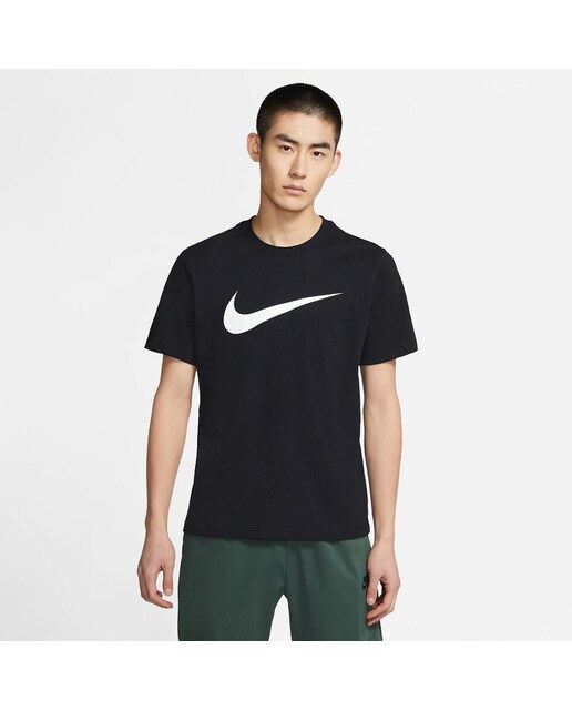 T-shirt de homem Sportswear Swoosh Nike Preto-1